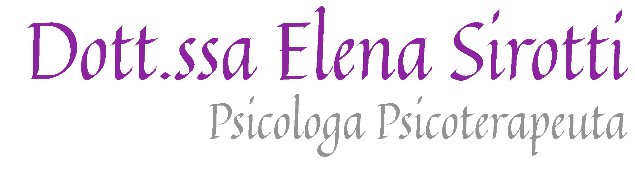 Dott.ssa Elena Sirotti Piscologa Psicoterapeuta a Modena